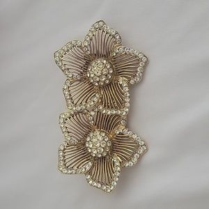 Vintage Gold Clip On Thelma Deutsch earrings